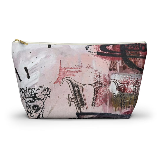 Rosey Makeup & Travel T-Bottom Bag
