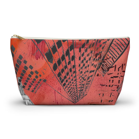 Cityscape Red Urban Skyline Bag