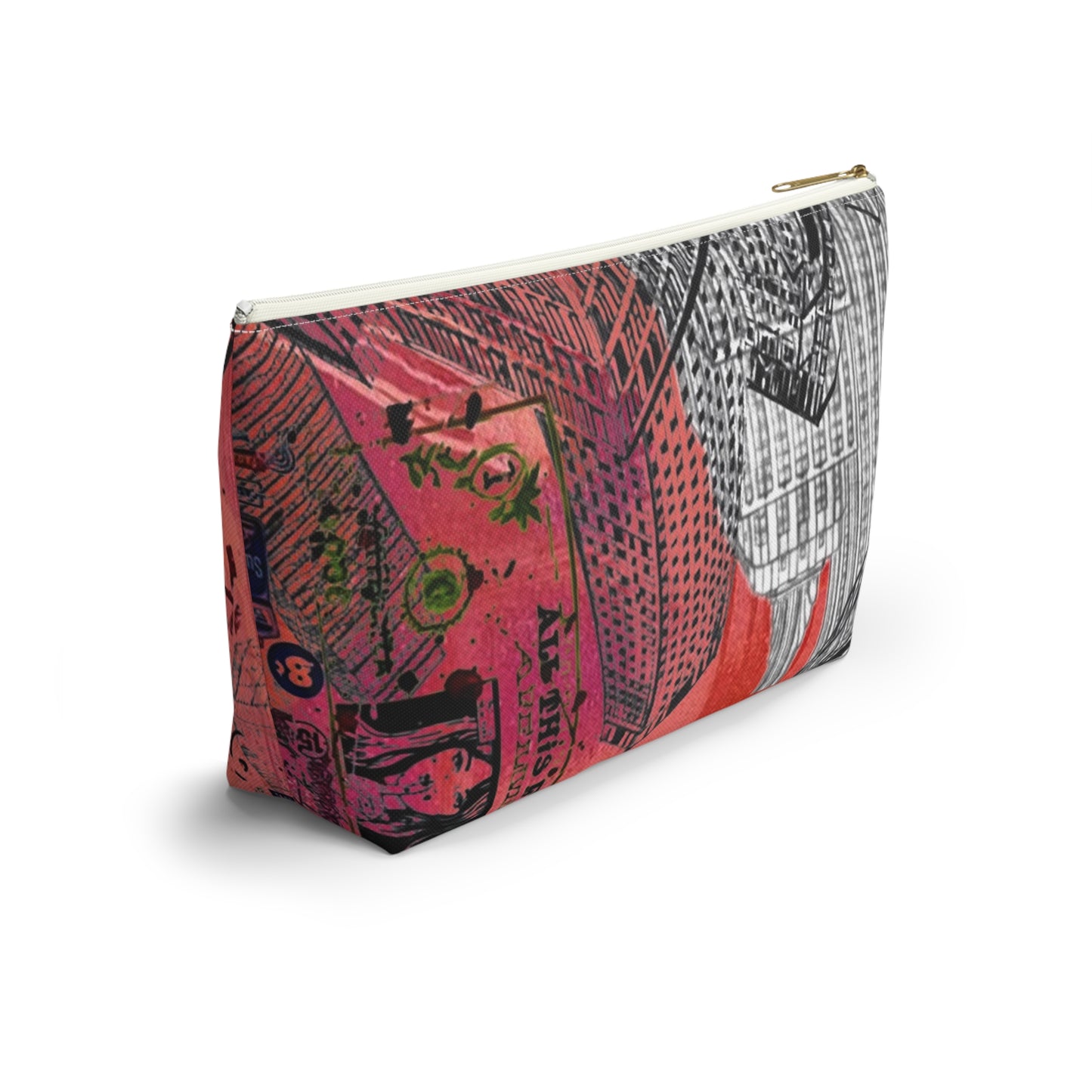 Cityscape Red Urban Skyline Bag