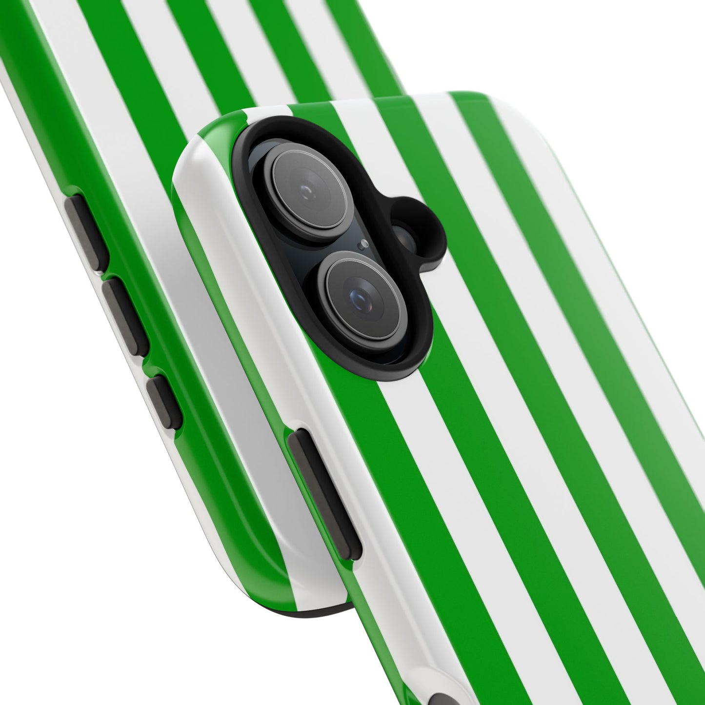 Urban stripes in green