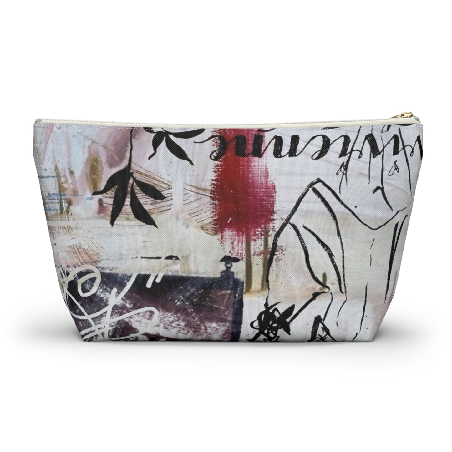 Rosey Makeup & Travel T-Bottom Bag