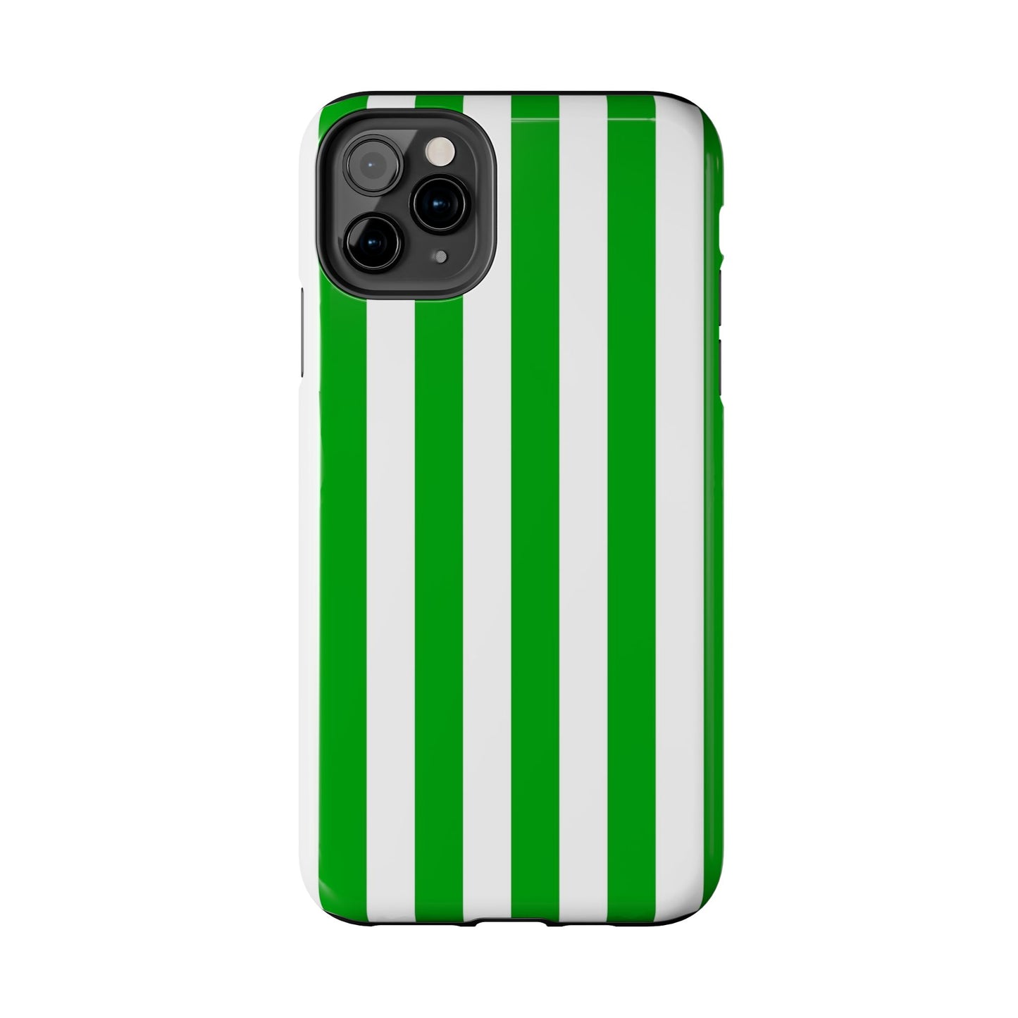 Urban stripes in green