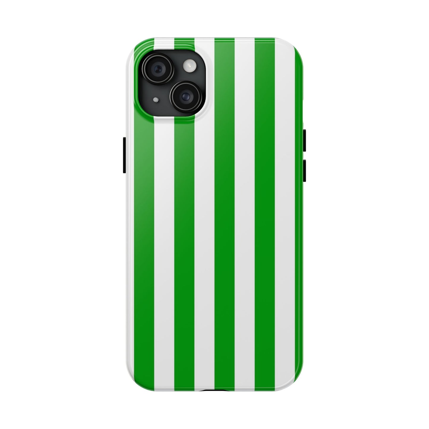 Urban stripes in green