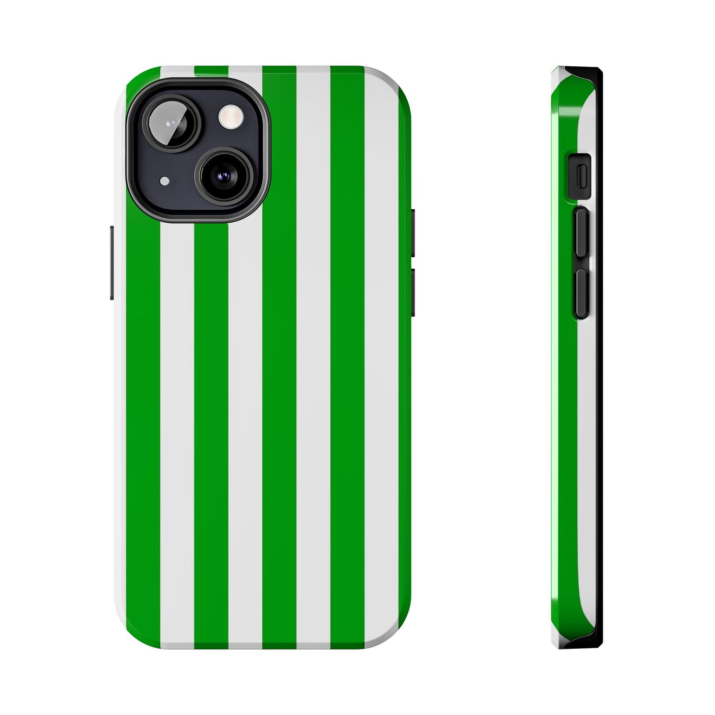 Urban stripes in green