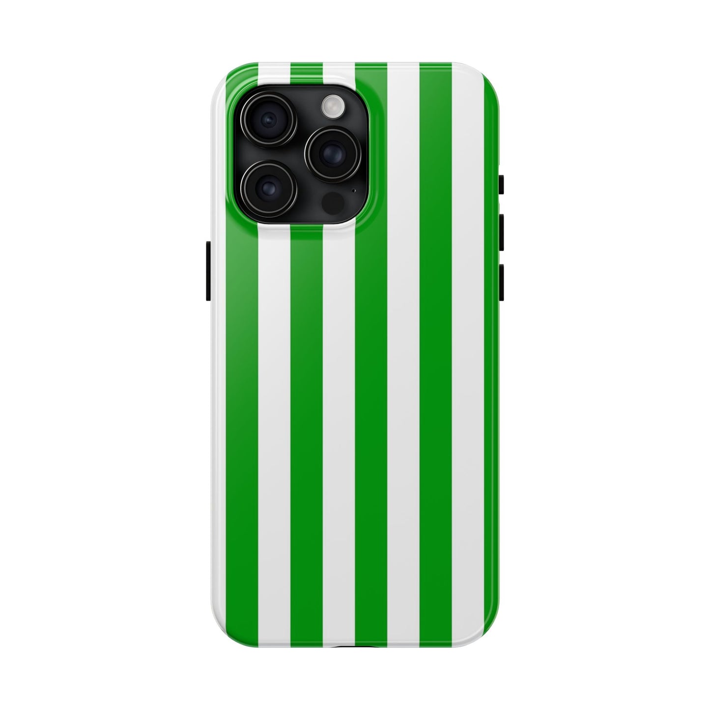 Urban stripes in green