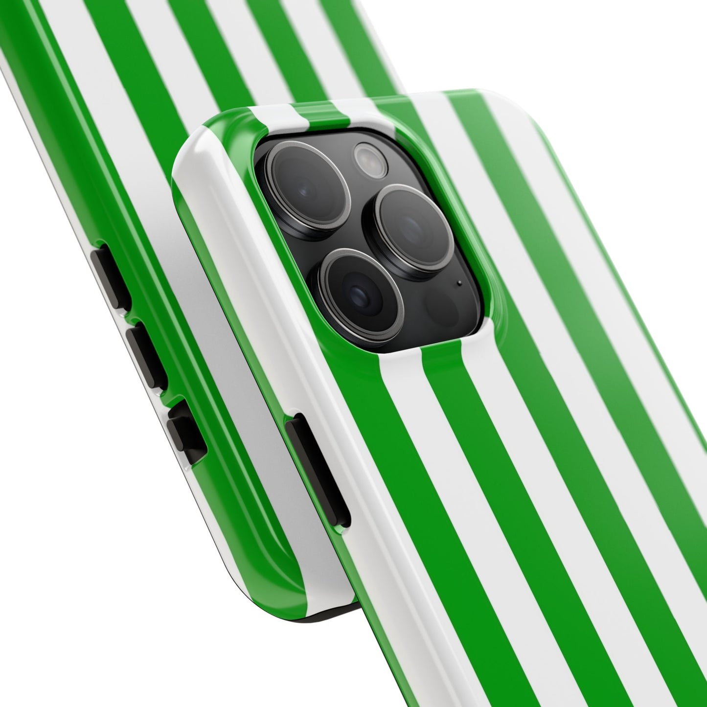 Urban stripes in green