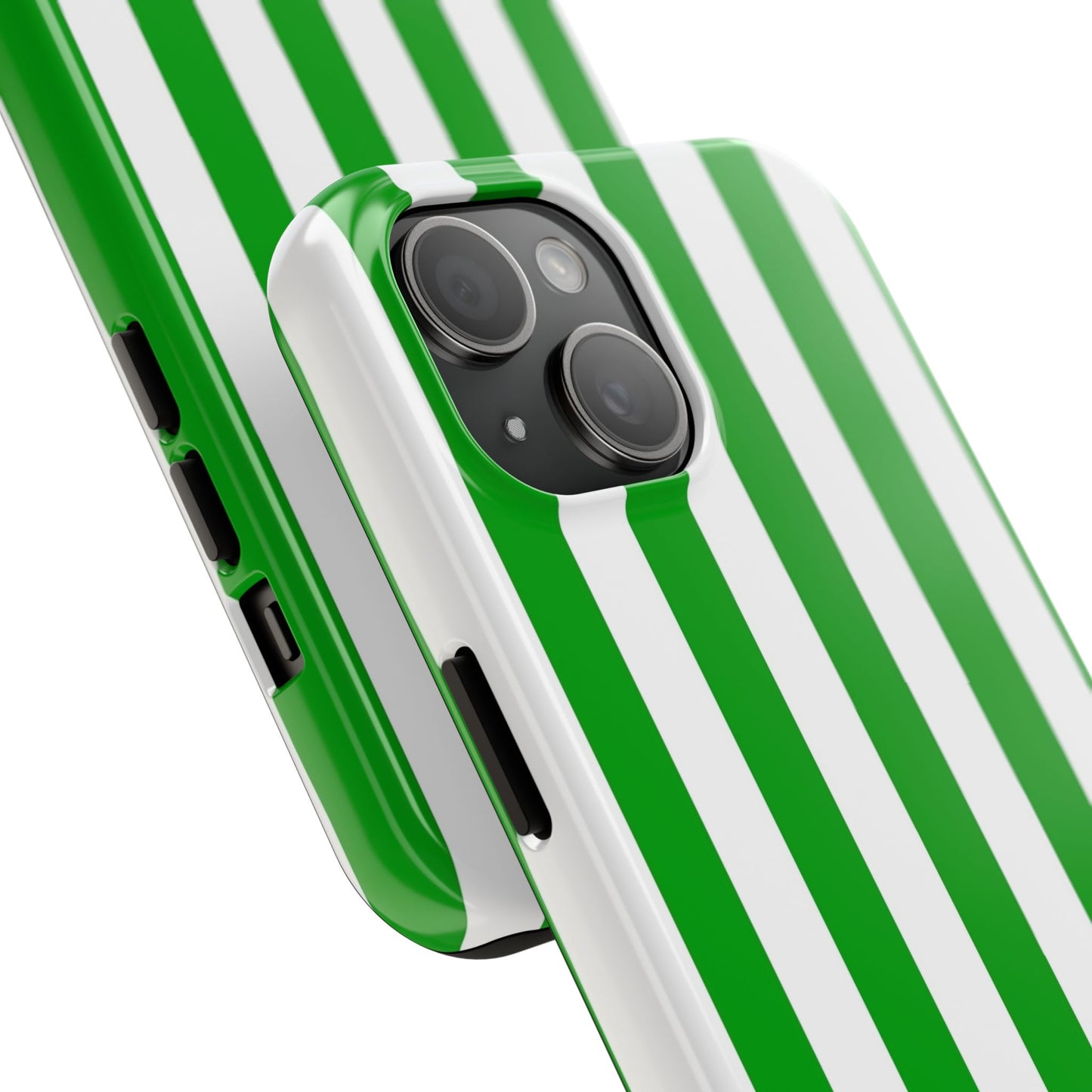 Urban stripes in green