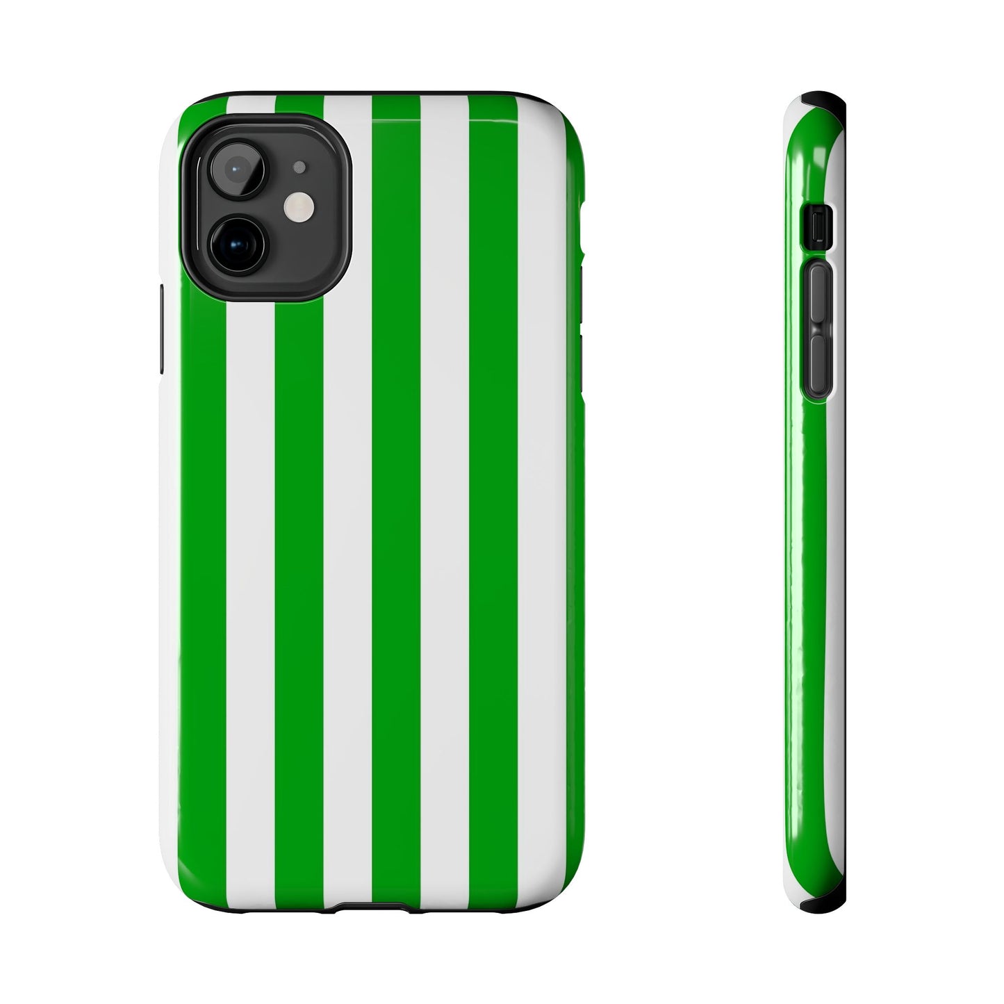 Urban stripes in green