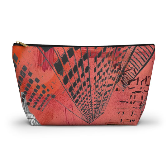 Cityscape Red Urban Skyline Bag