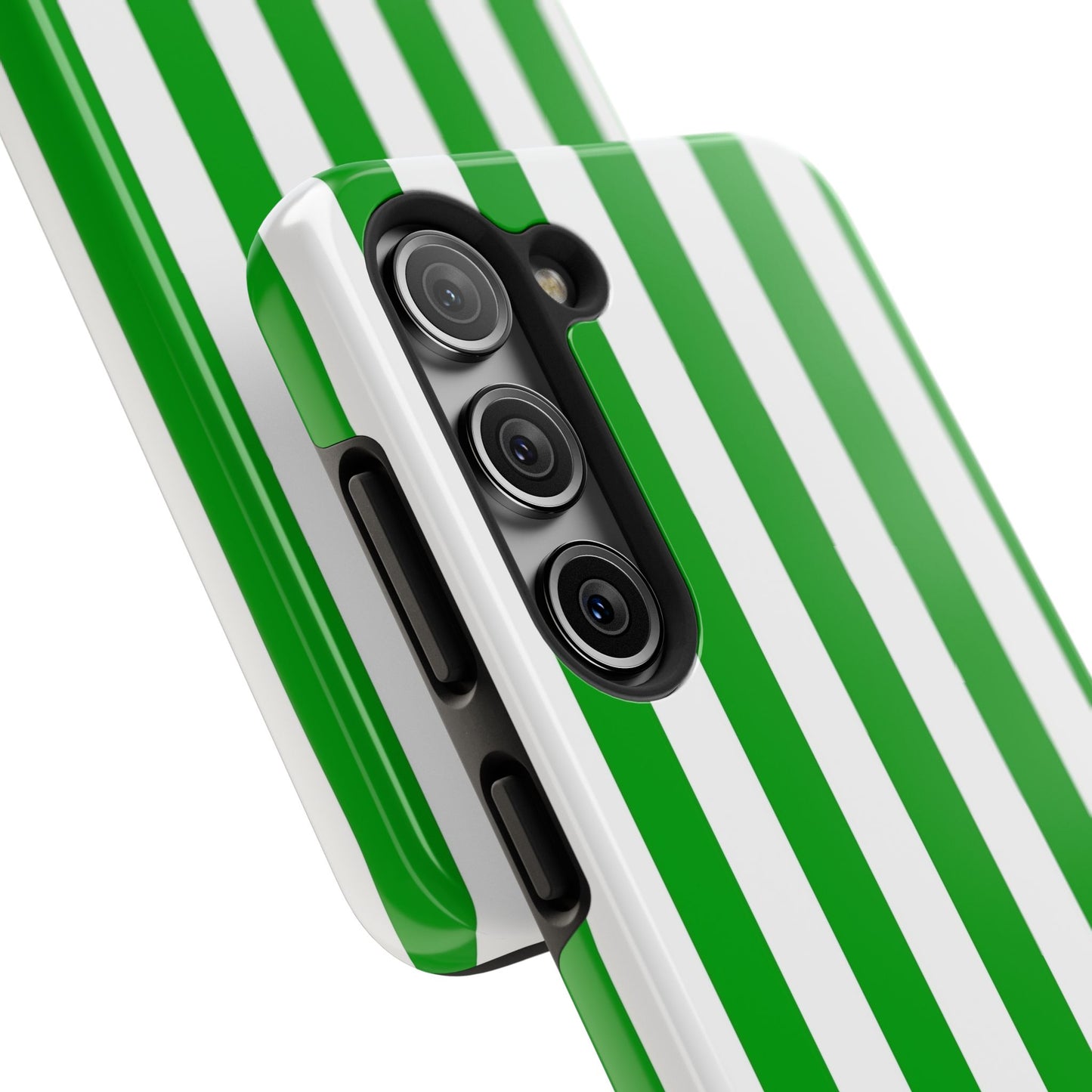 Urban stripes in green