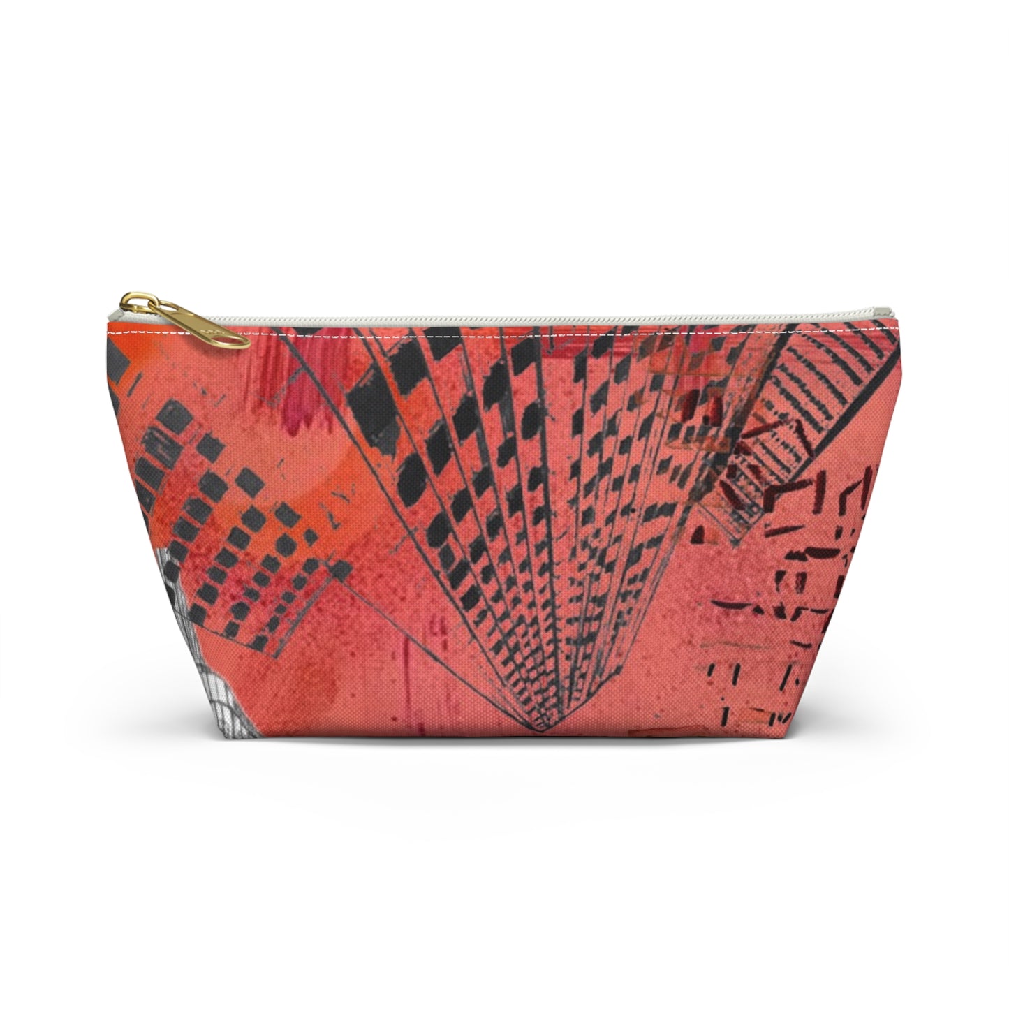 Cityscape Red Urban Skyline Bag