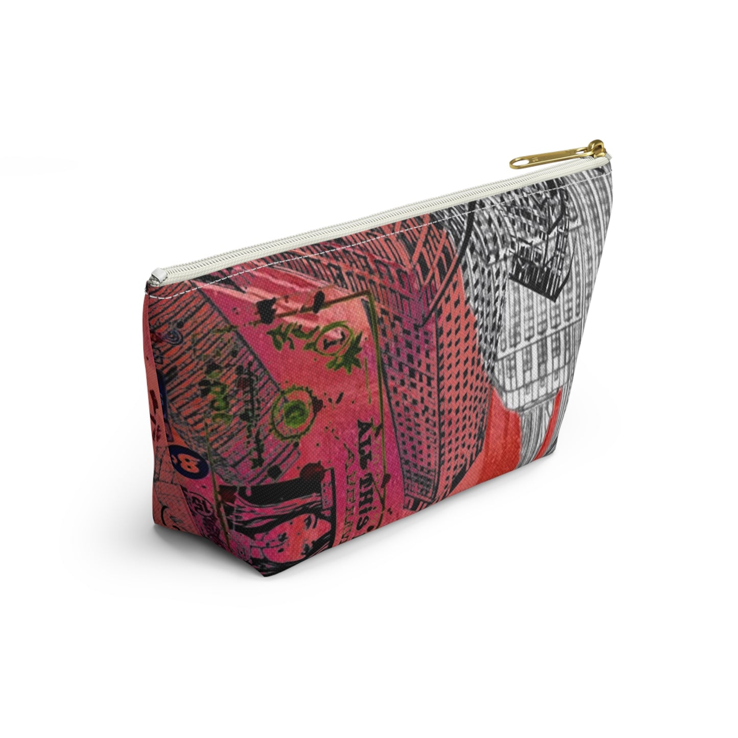 Cityscape Red Urban Skyline Bag