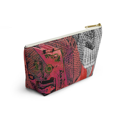 Cityscape Red Urban Skyline Bag