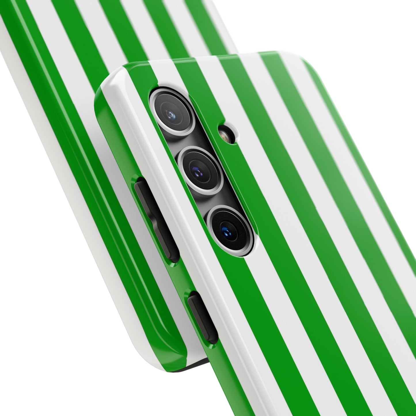 Urban stripes in green