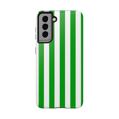 Urban stripes in green