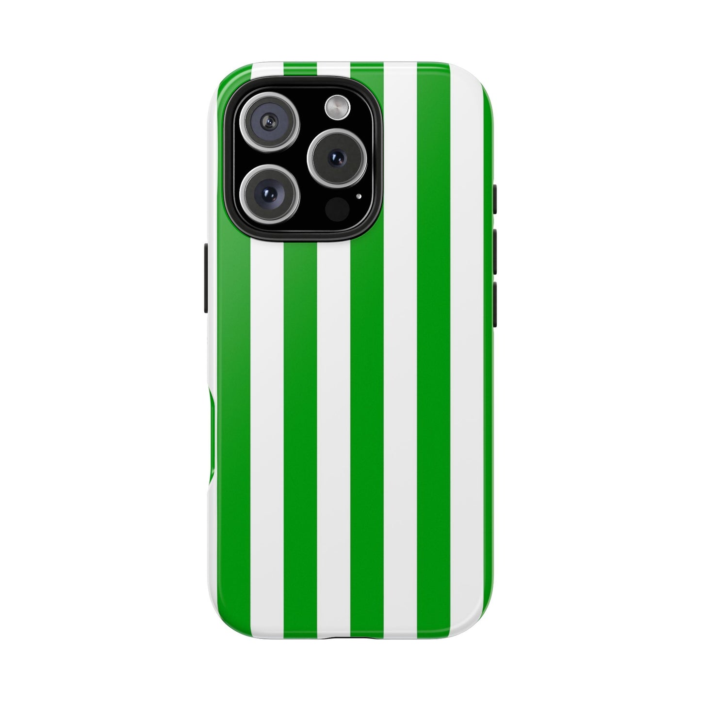 Urban stripes in green