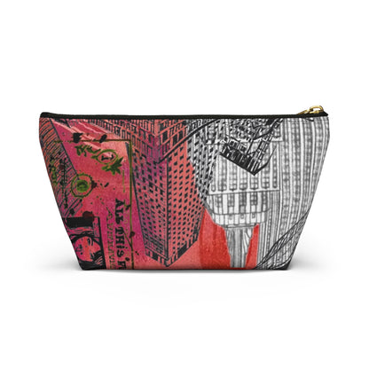 Cityscape Red Urban Skyline Bag