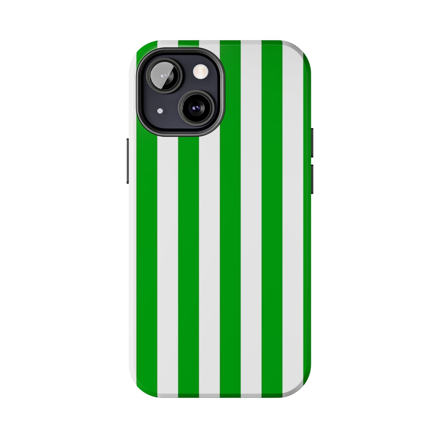Urban stripes in green