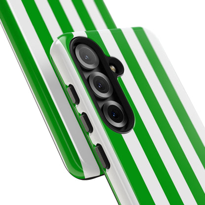 Urban stripes in green