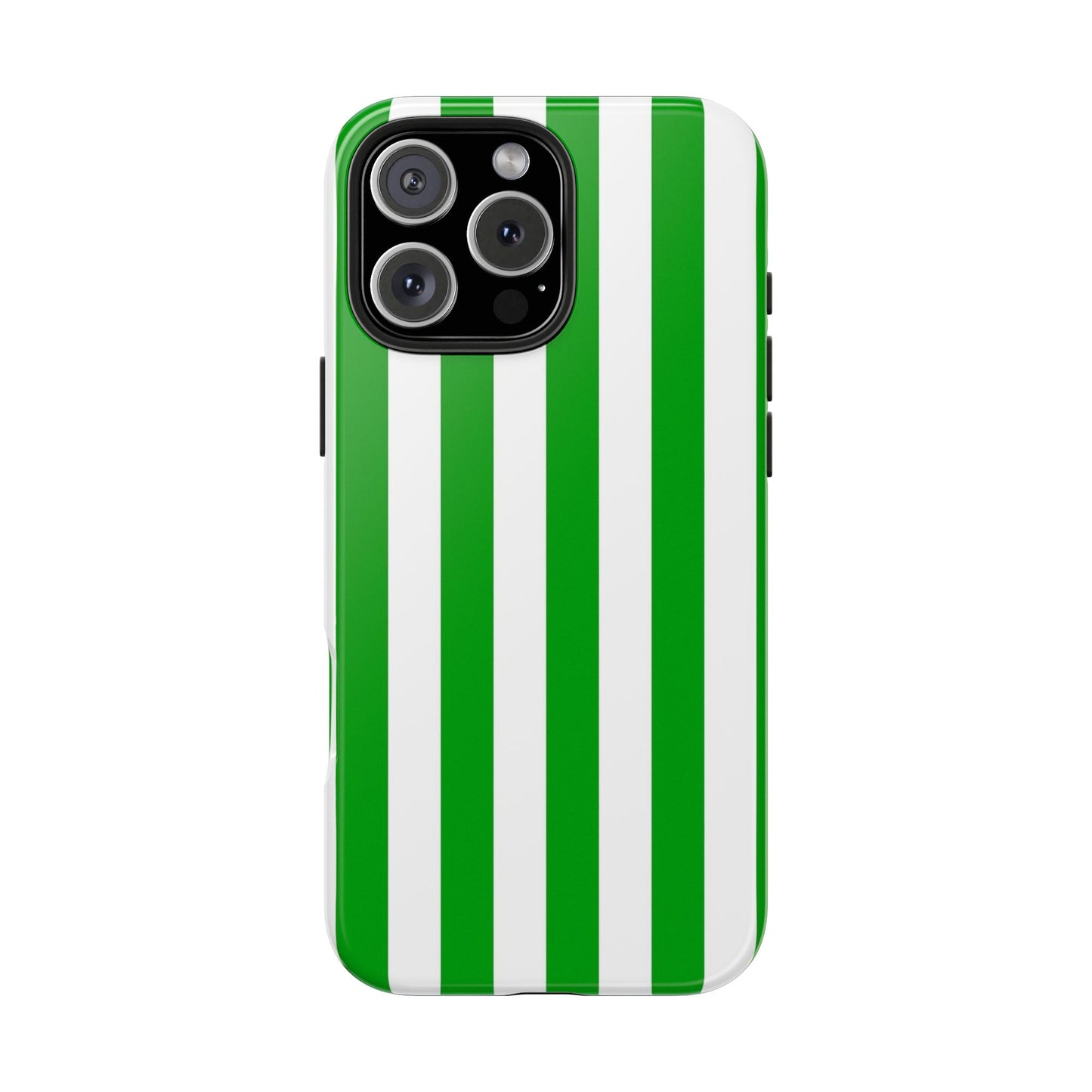 Urban stripes in green