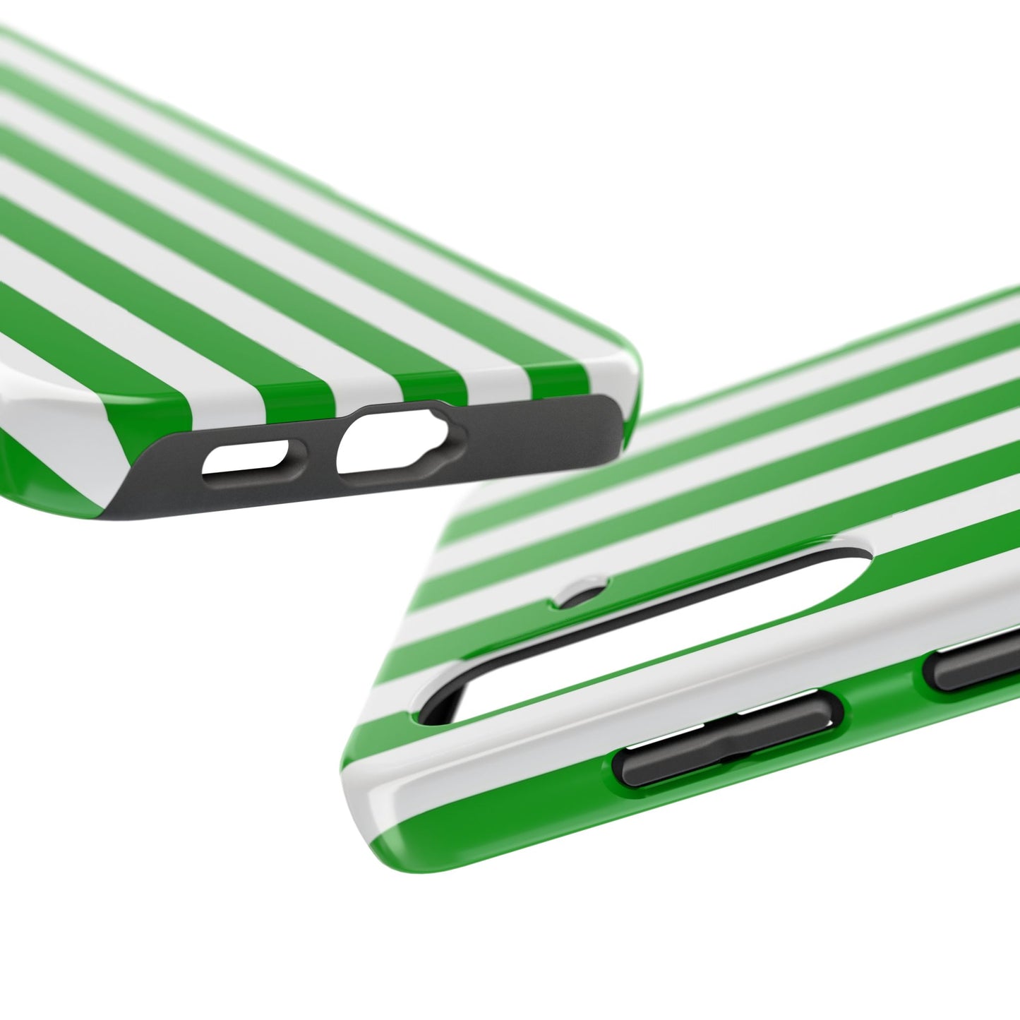 Urban stripes in green