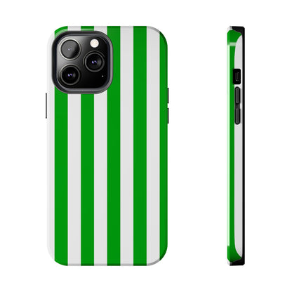 Urban stripes in green