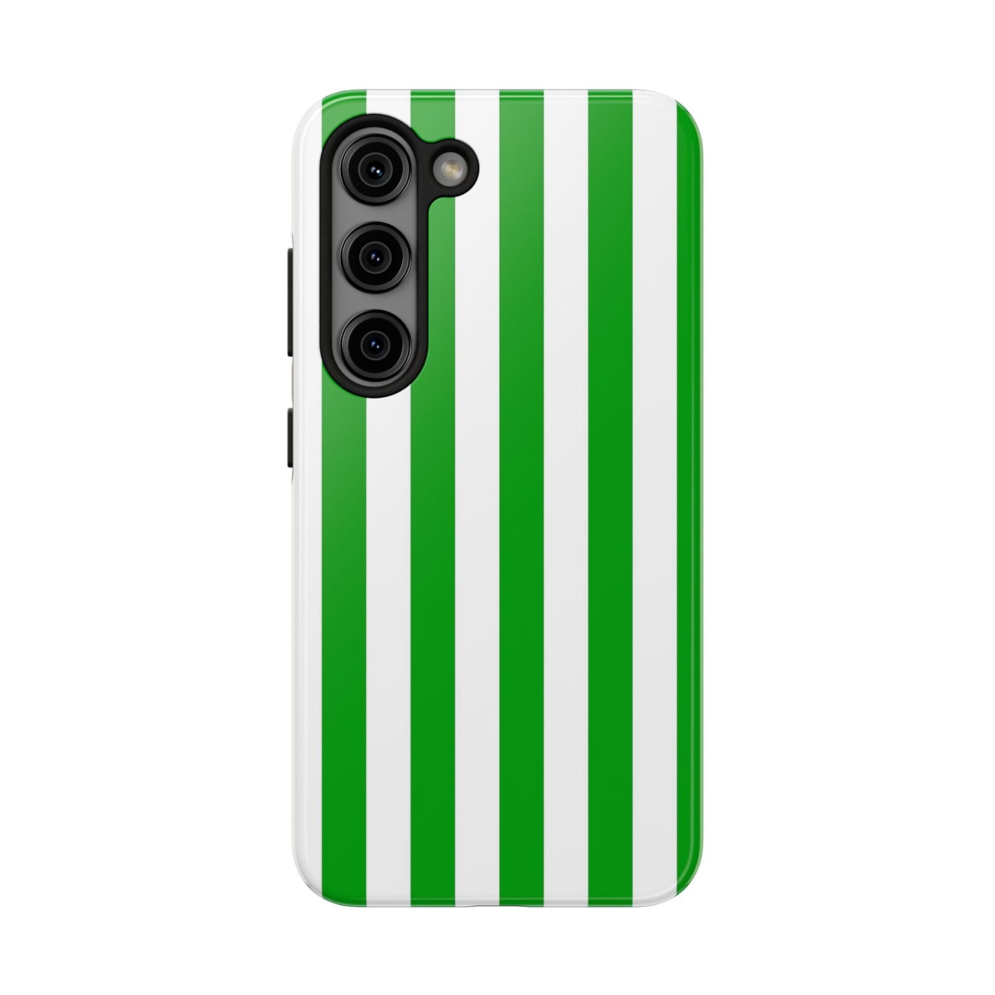 Urban stripes in green