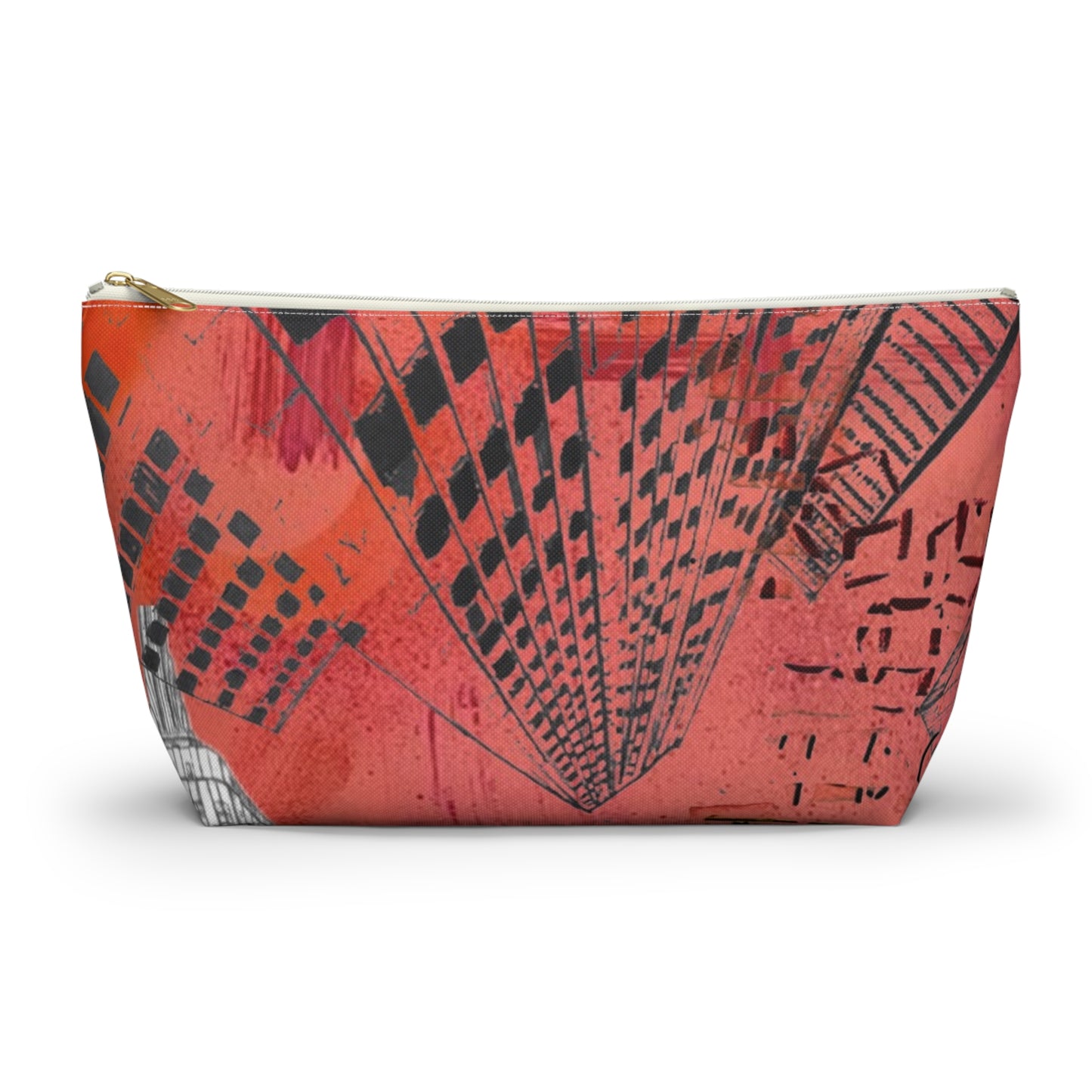 Cityscape Red Urban Skyline Bag