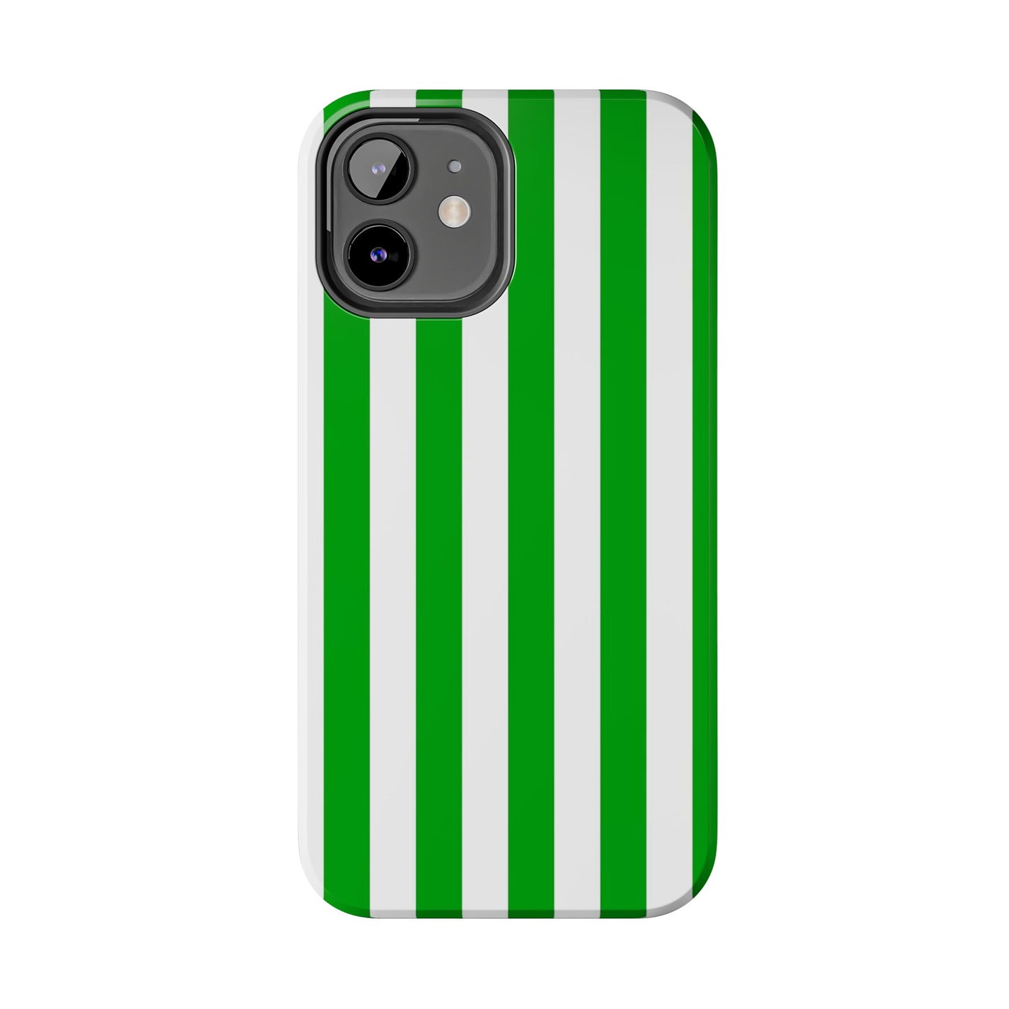 Urban stripes in green