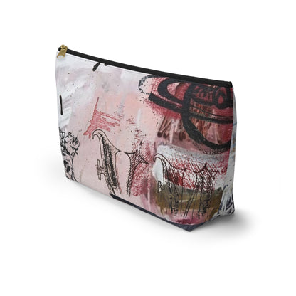 Rosey Makeup & Travel T-Bottom Bag