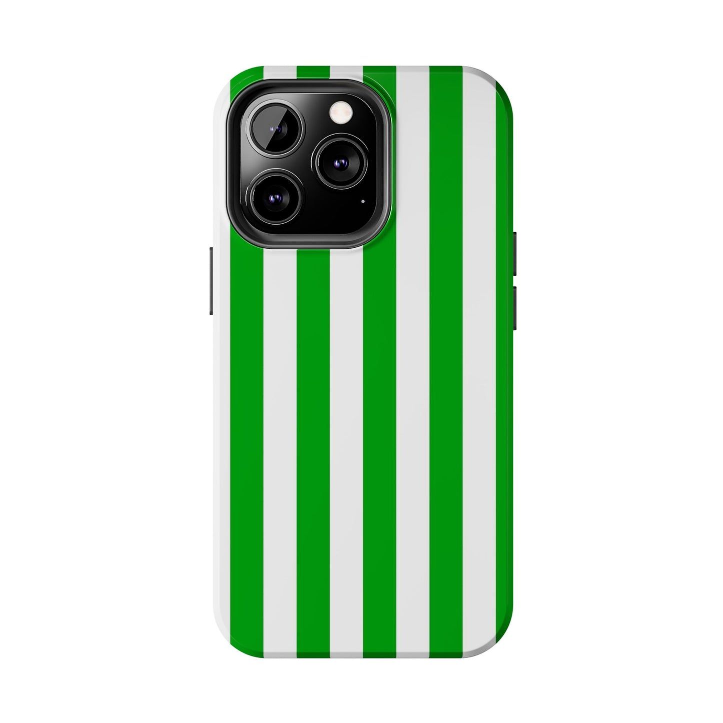 Urban stripes in green