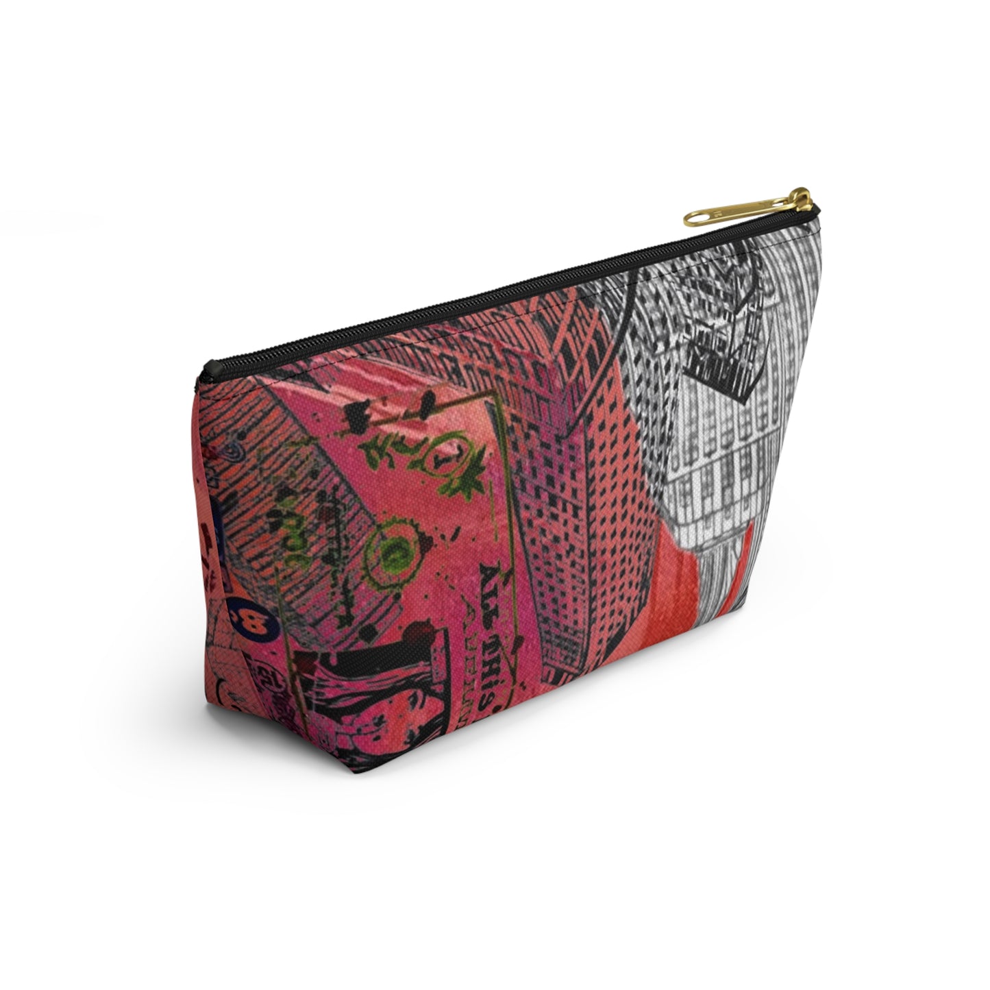 Cityscape Red Urban Skyline Bag