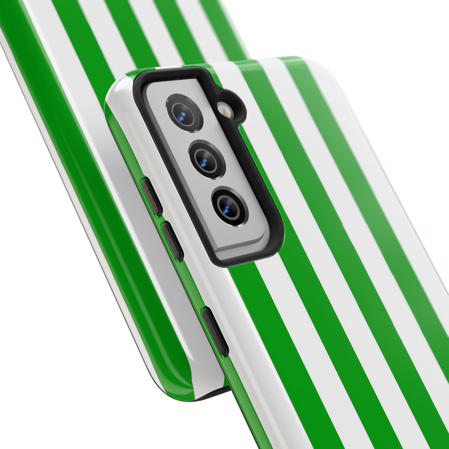 Urban stripes in green