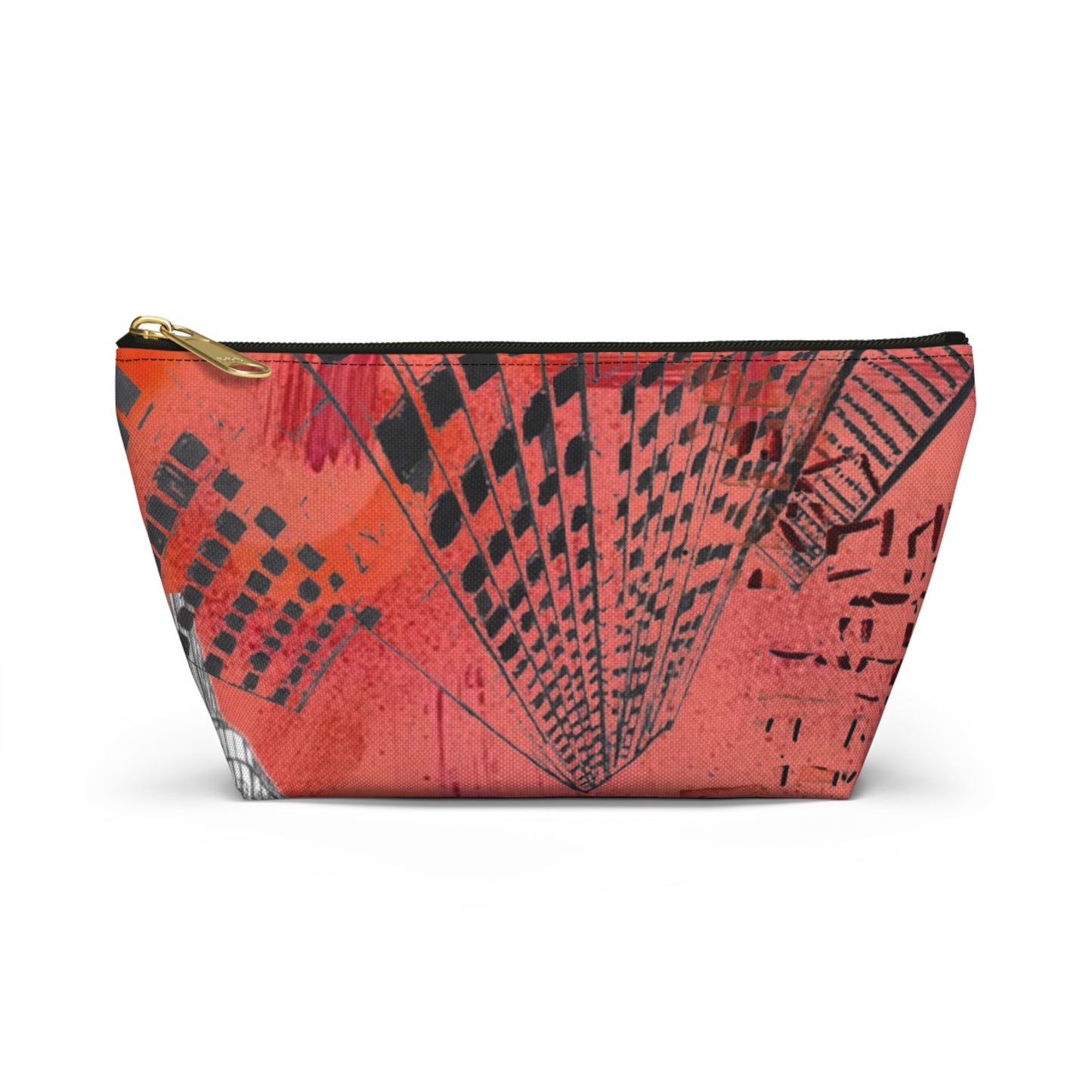 Cityscape Red Urban Skyline Bag