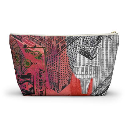 Cityscape Red Urban Skyline Bag