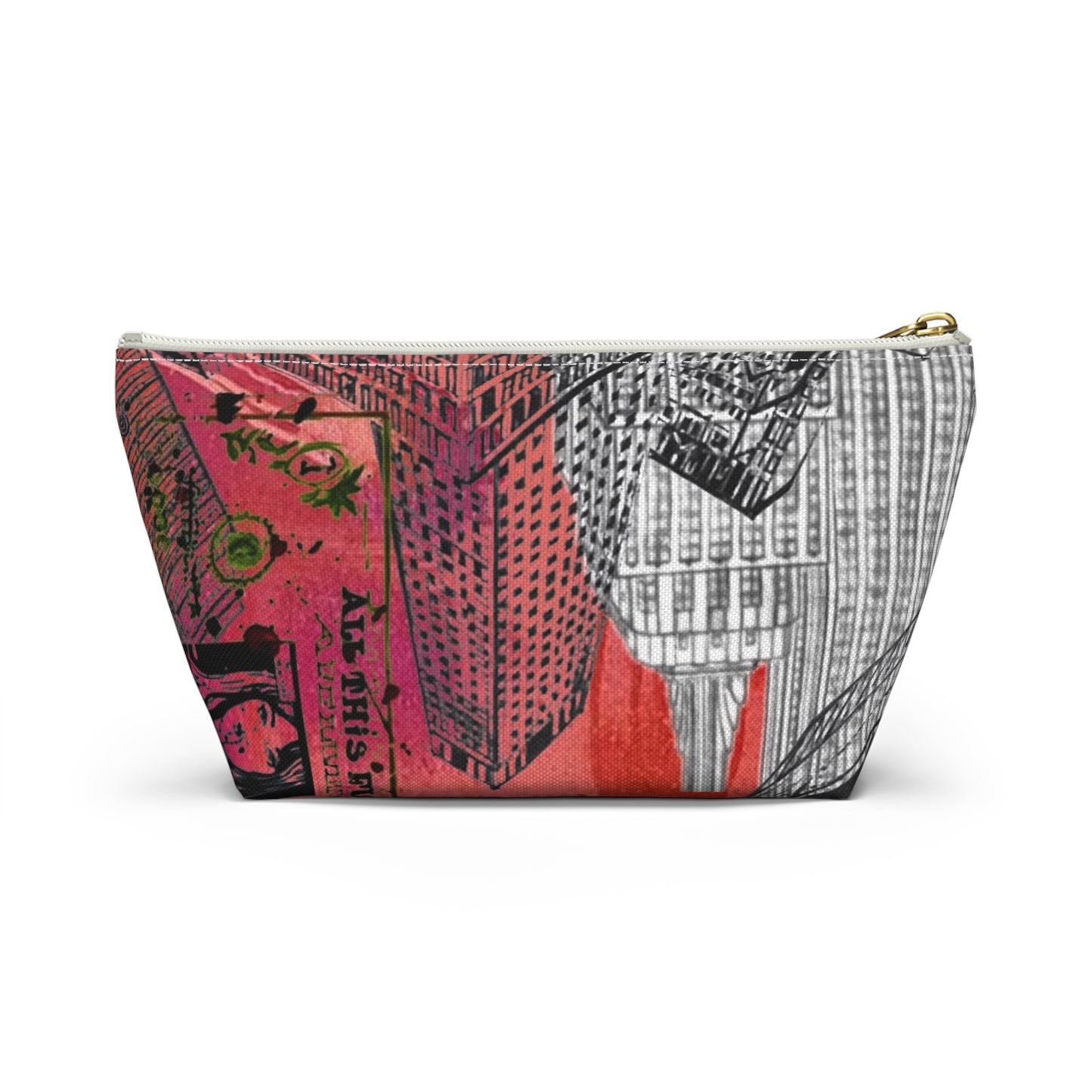 Cityscape Red Urban Skyline Bag