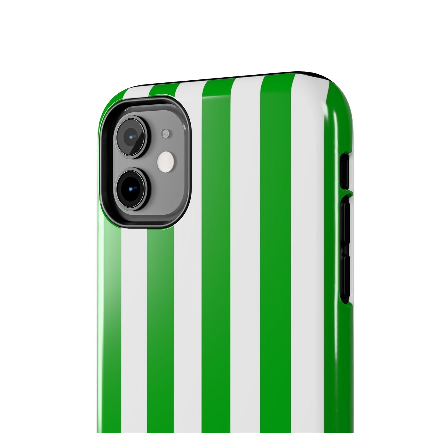 Urban stripes in green