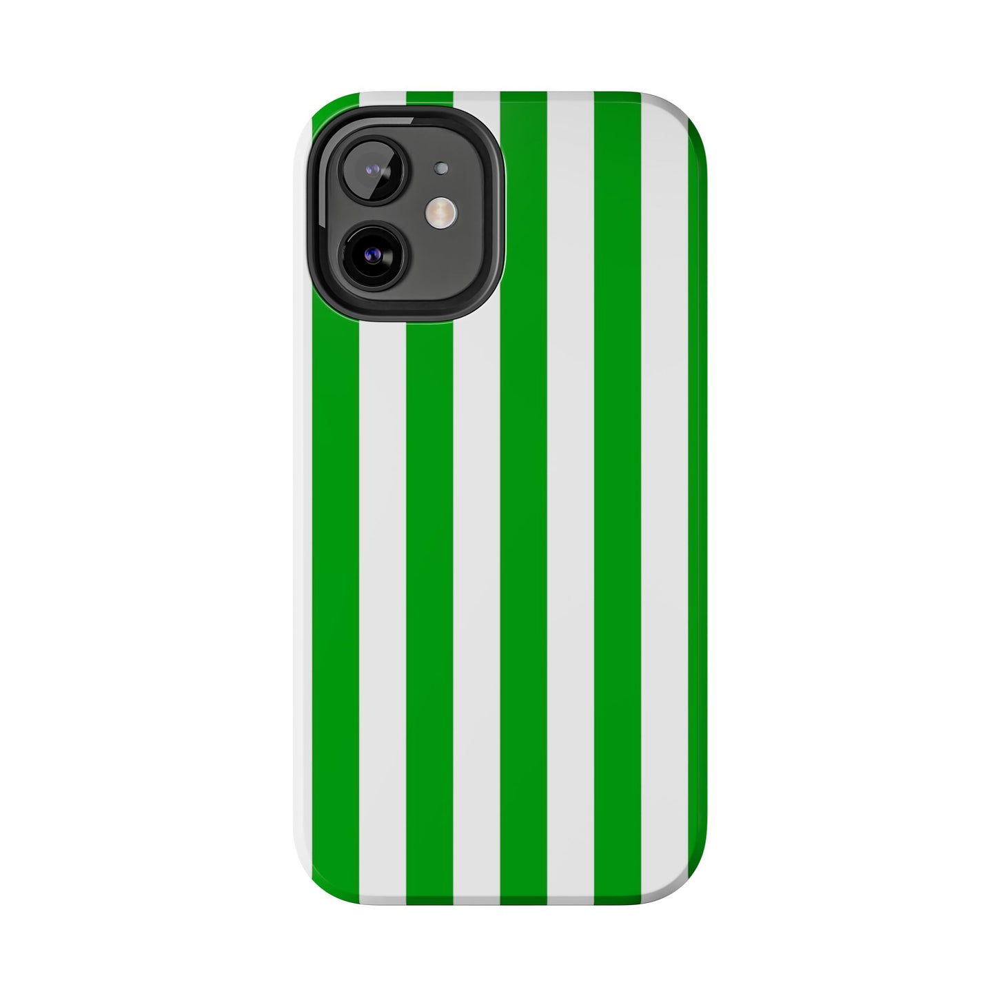 Urban stripes in green