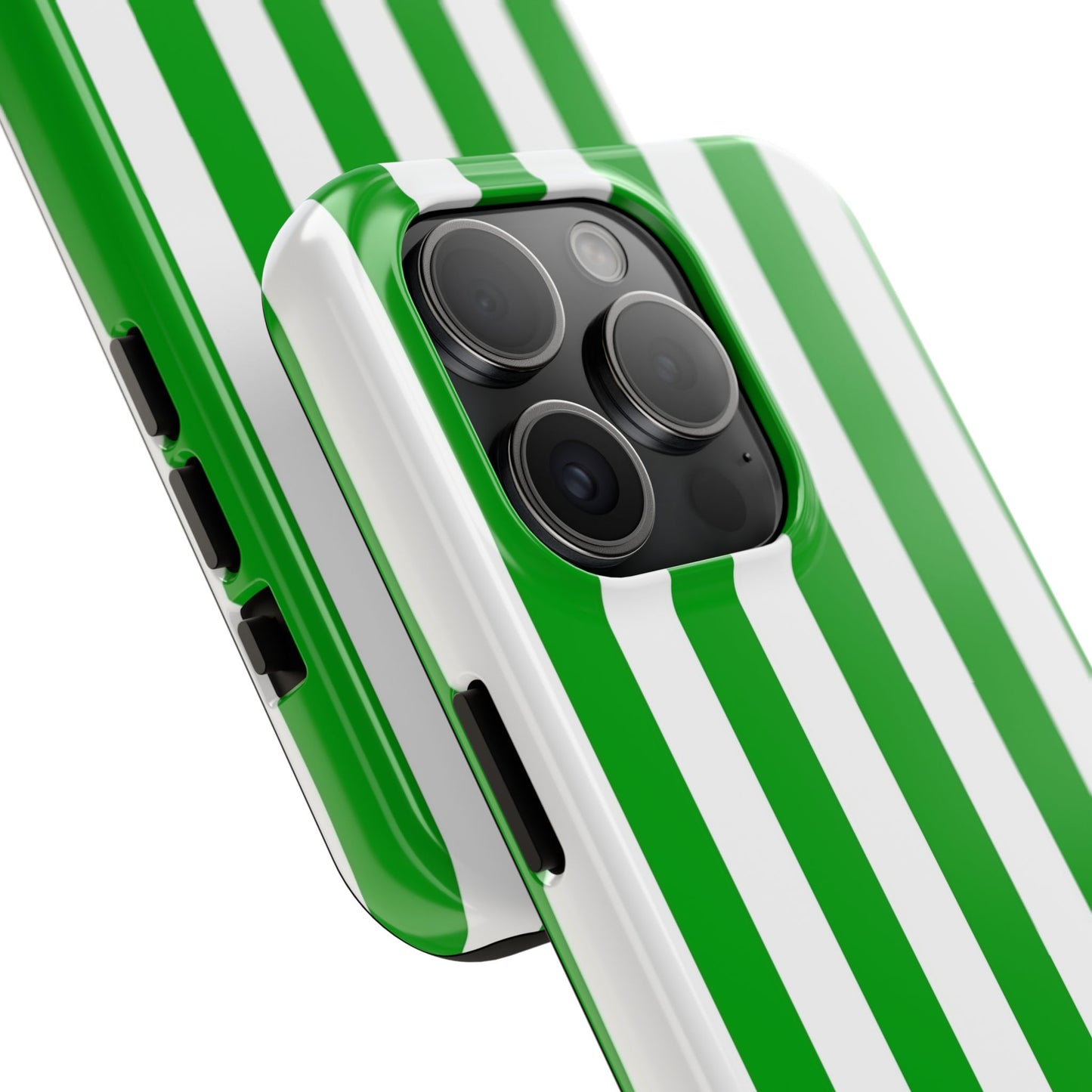 Urban stripes in green