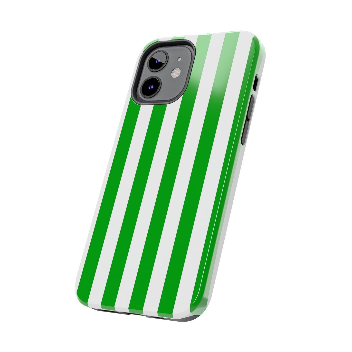 Urban stripes in green