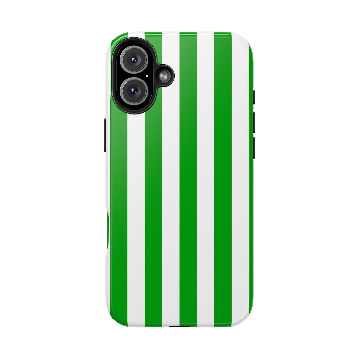 Urban stripes in green