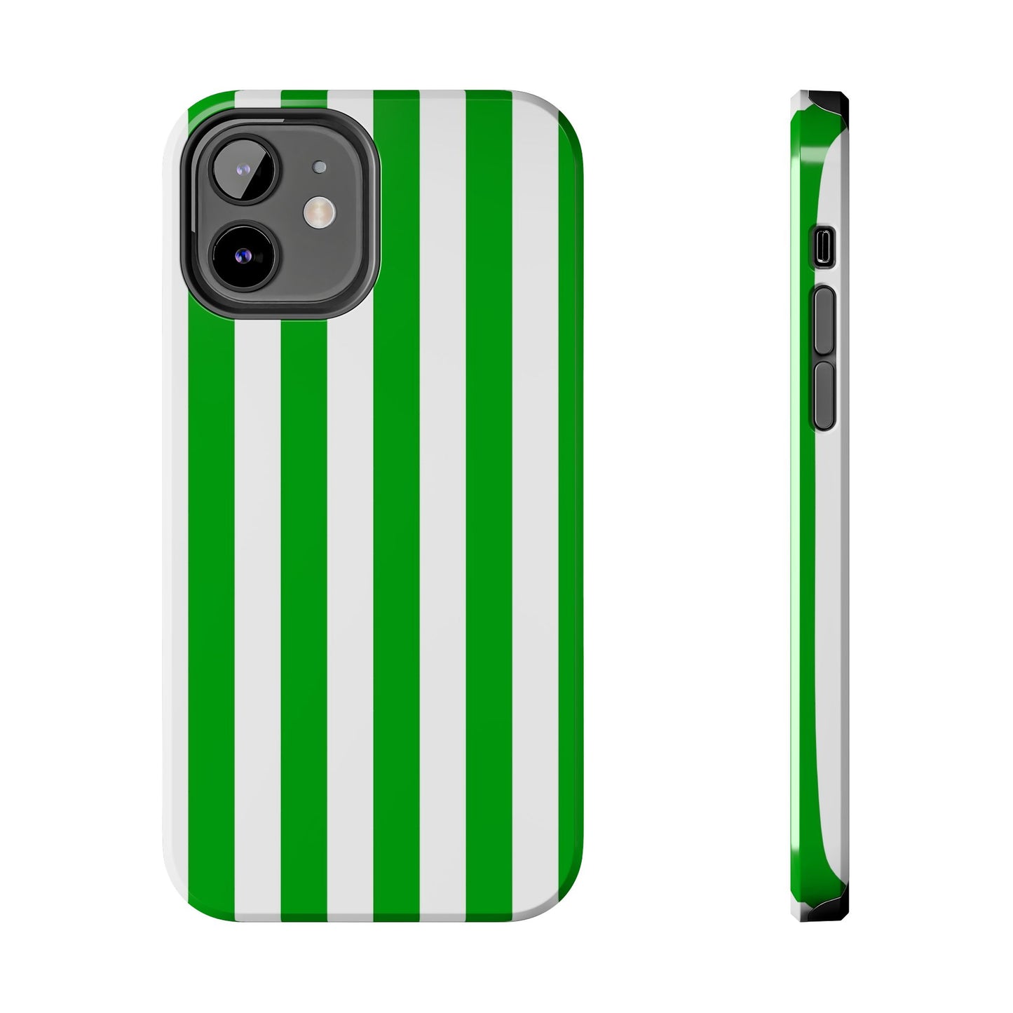 Urban stripes in green